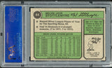 1974 Topps Baseball #044 Mel Stottleymyre Yankees PSA 8 NM/MT 547418