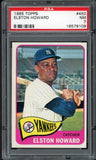 1965 Topps Baseball #450 Elston Howard Yankees PSA 7 NM 547419