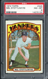 1972 Topps Baseball #325 Mel Stottlemyre Yankees PSA 8 NM/MT 547422
