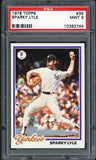 1978 Topps Baseball #035 Sparky Lyle Yankees PSA 9 MINT 547428