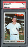 1970 Topps Baseball #273 Ralph Houk Yankees PSA 7 NM 547430