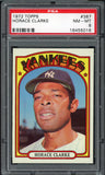 1972 Topps Baseball #387 Horace Clarke Yankees PSA 8 NM/MT 547435