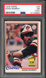 1978 Topps Baseball #036 Eddie Murray Orioles PSA 7 NM oc 547439