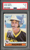 1979 Topps Baseball #116 Ozzie Smith Padres PSA 5 EX 547440