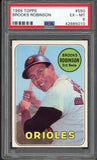 1969 Topps Baseball #550 Brooks Robinson Orioles PSA 6 EX-MT 547445