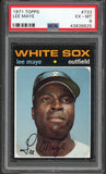 1971 Topps Baseball #733 Lee Maye White Sox PSA 6 EX-MT 547446