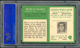 1966 Philadelphia Football #102 Merlin Olsen Rams PSA 8 NM/MT 547449