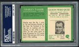 1966 Philadelphia Football #194 Charley Taylor Washington PSA 7 NM 547452