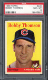 1958 Topps Baseball #430 Bobby Thomson Cubs PSA 8 NM/MT 547473