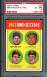1963 Topps Baseball #054 Dave DeBusschere White Sox PSA 6 EX-MT 547506