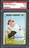 1967 Topps Baseball #600 Brooks Robinson Orioles PSA 3 VG 547521