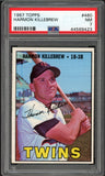 1967 Topps Baseball #460 Harmon Killebrew Twins PSA 7 NM 547523