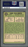 1967 Topps Baseball #475 Jim Palmer Orioles PSA 7 NM 547526
