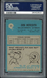 1964 Philadelphia Football #051 Don Meredith Cowboys PSA 7 NM 547529
