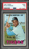 1967 Topps Baseball #465 Willie Horton Tigers PSA 7 NM 547532