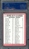 1969 Topps Baseball #006 N.L. Home Run Leaders Ernie Banks PSA 9 MINT oc 547539