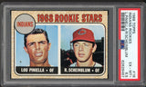 1968 Topps Baseball #016 Lou Piniella Indians PSA 6.5 EX-MT+ 547540