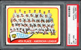 1965 Topps Baseball #173 Detroit Tigers Team PSA 8 NM/MT 547549