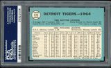 1965 Topps Baseball #173 Detroit Tigers Team PSA 8 NM/MT 547549