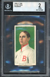 1909-11 T206 T 206 Al Mattern Braves BVG 2 GD 547562