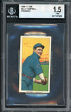 1909-11 T206 T 206 Billy Campbell Reds BVG 1.5 FR 547564