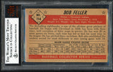 1953 Bowman Color Baseball #114 Bob Feller Indians BVG 3.5 VG+ 547568