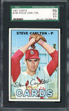 1967 Topps Baseball #146 Steve Carlton Cardinals SGC 5.5 EX+ 547569