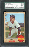 1968 Topps Baseball #546 Roy White Yankees SGC 8.5 NM/MT+ 547570