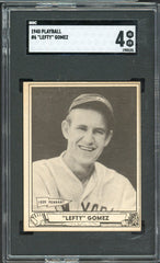 1940 Play Ball #006 Lefty Gomez Yankees SGC 4 VG-EX 547572