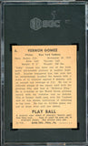 1940 Play Ball #006 Lefty Gomez Yankees SGC 4 VG-EX 547572