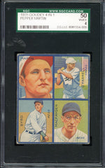 1935 Goudey #004F Pepper Martin Cardinals SGC 4 VG-EX 547573