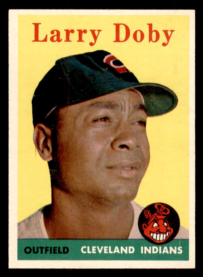 1958 Topps Baseball #424 Larry Doby Indians EX-MT 547615