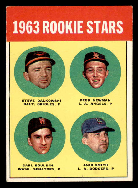 1963 Topps Baseball #496 Steve Dalkowski Orioles EX-MT 547619