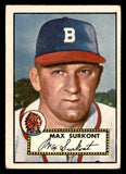 1952 Topps Baseball #302 Max Surkont Braves VG-EX 547623
