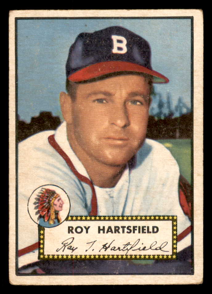 1952 Topps Baseball #264 Roy Hartsfield Braves VG 547624