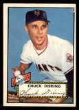 1952 Topps Baseball #265 Chuck Diering Giants VG 547625