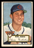 1952 Topps Baseball #259 Bob Addis Cubs VG 547626