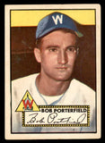1952 Topps Baseball #301 Bob Porterfield Senators VG 547632