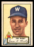 1952 Topps Baseball #309 Jim Busby Senators VG-EX 547637