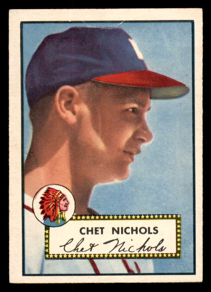 1952 Topps Baseball #288 Chet Nichols Braves VG-EX 547640