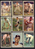 1957 Topps Set Lot 242 Diff Mid Grade Ford Reese Hodges 547669