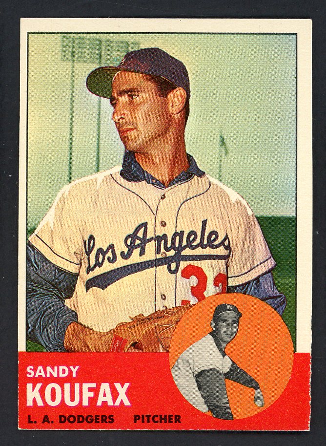 1963 Topps Baseball #210 Sandy Koufax Dodgers EX-MT 547686