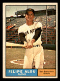 1961 Topps Baseball #565 Felipe Alou Giants VG-EX 547700