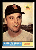 1961 Topps Baseball #561 Charley James Cardinals EX-MT 547743