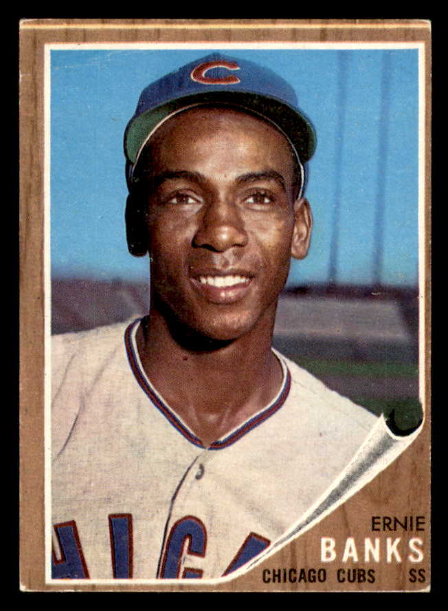 1962 Topps Baseball #025 Ernie Banks Cubs VG-EX 547792