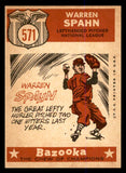 1959 Topps Baseball #571 Warren Spahn A.S. Braves EX-MT 547802