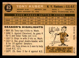 1960 Topps Baseball #083 Tony Kubek Yankees EX-MT 547843
