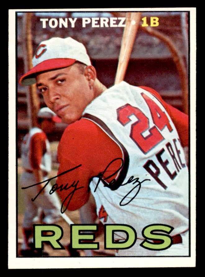 1967 Topps Baseball #476 Tony Perez Reds VG-EX 547858