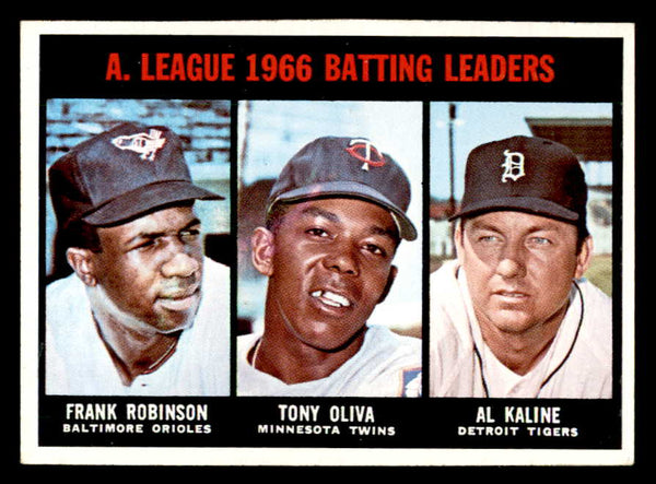 1967 Topps Baseball #239 A.L. Batting Leaders Robinson EX-MT 547873