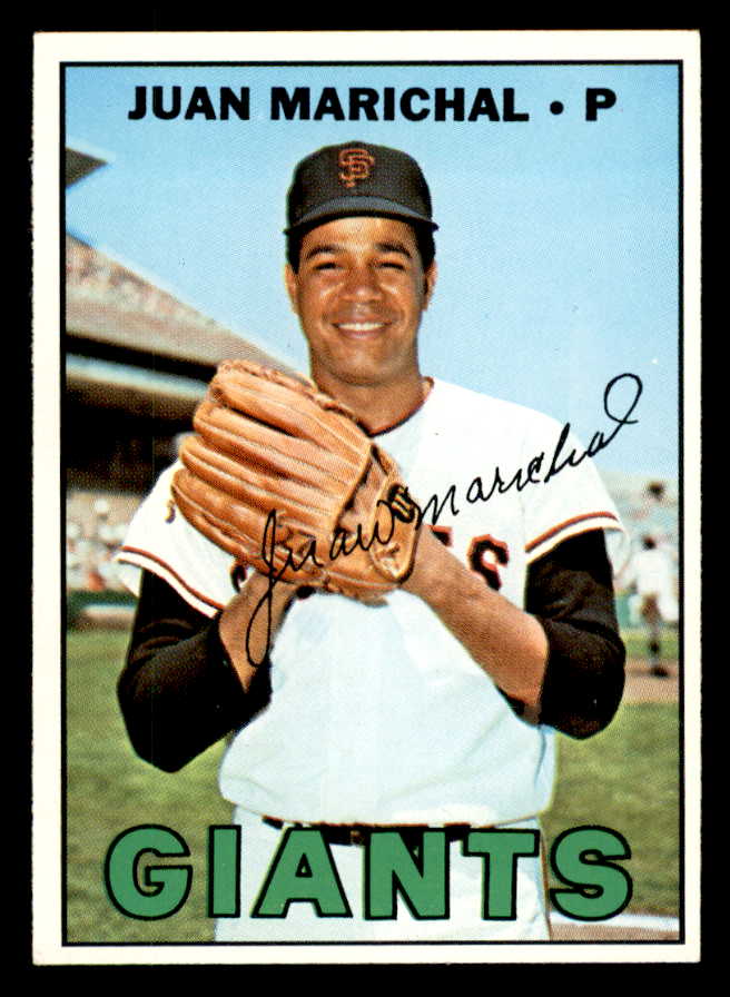 1967 Topps Baseball #500 Juan Marichal Giants EX-MT 547878